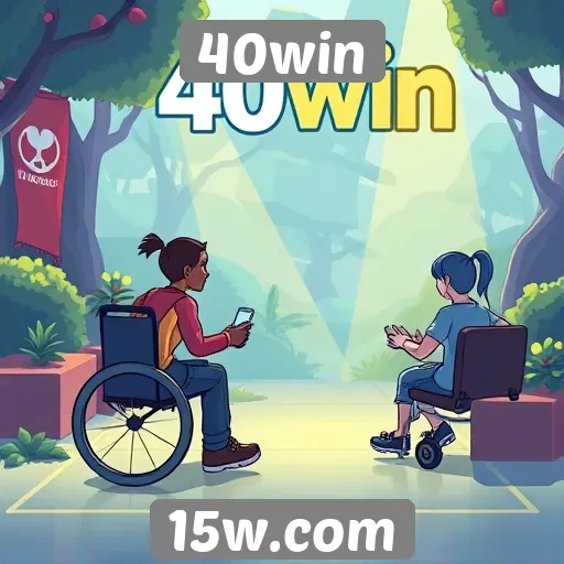 Acessibilidade e design do 40win