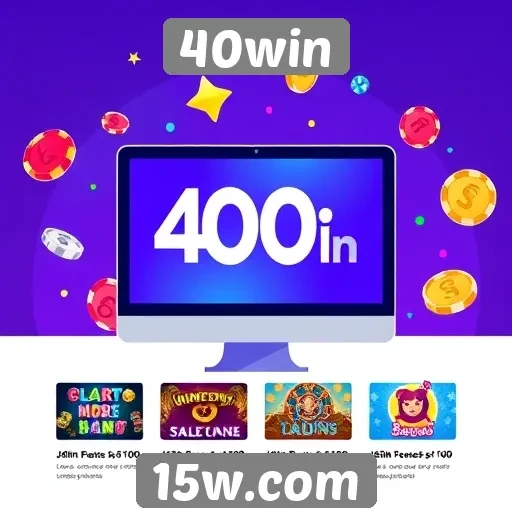 Estrategias de marketing digital do site 40win